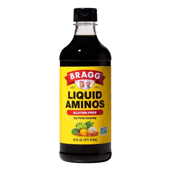 Bragg Gluten-Free Liquid Aminos Soy Protein Seasoning, 16 fl oz