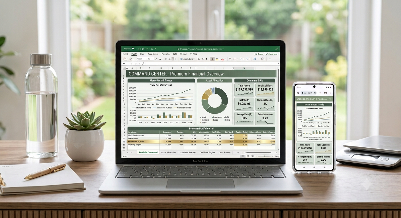 DigLoop Premium Financial Command Center