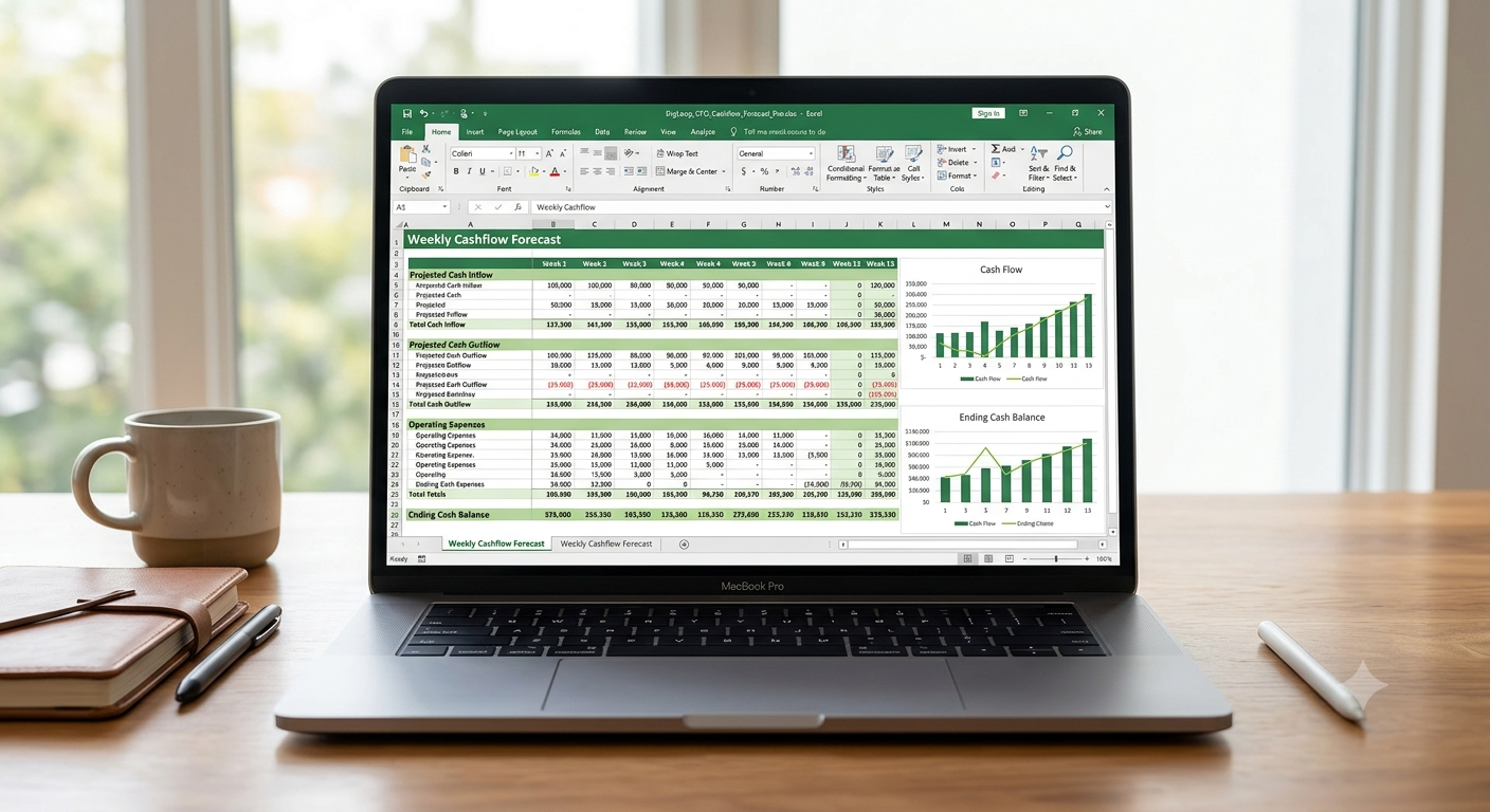 DigLoop CFO Cashflow Forecast Pro